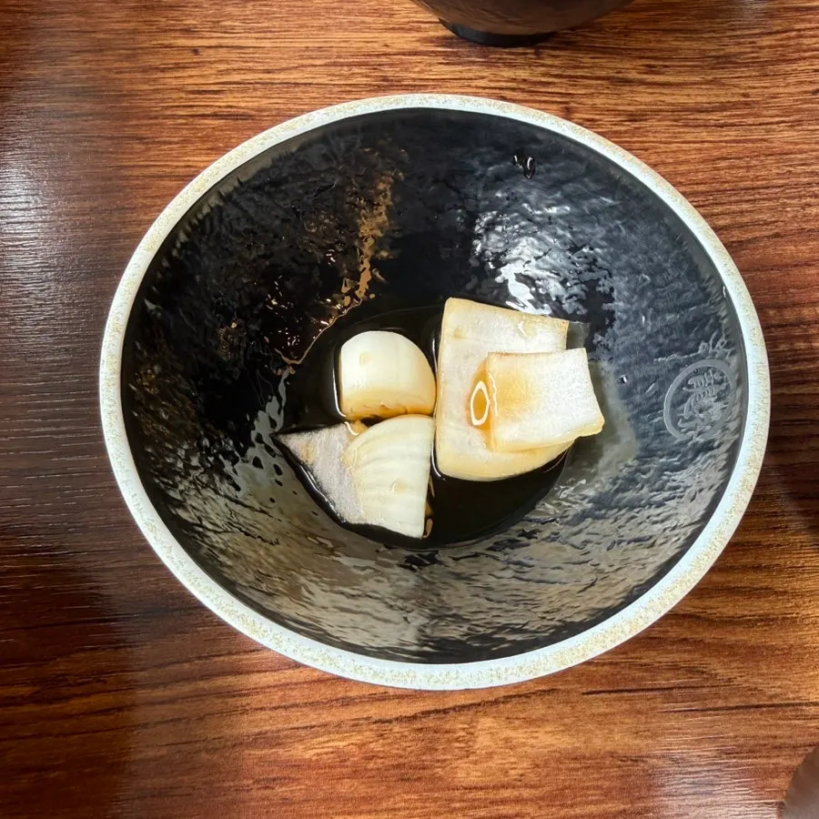 주문 후 차려진 테이블