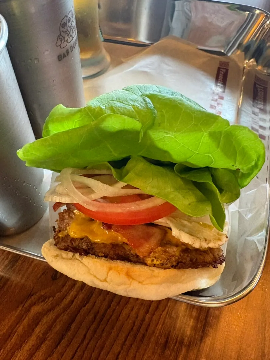Double Bacon Cheeseburger ingredients