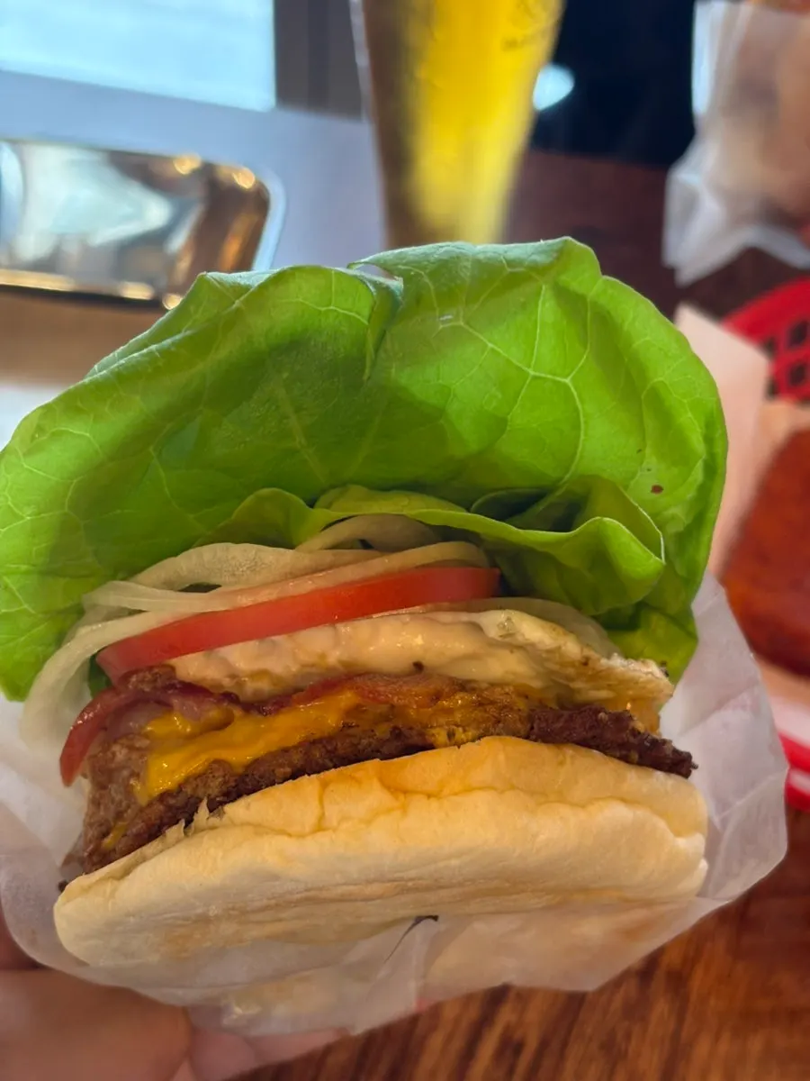 Greedy Burger with two patties