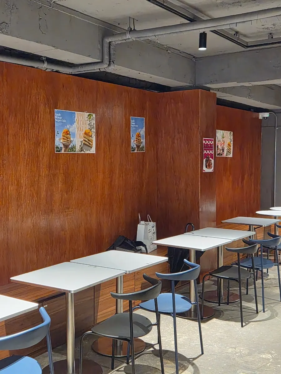 Café entrance near Yongsan Station Exit 1