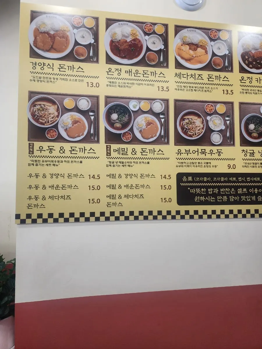 Introduction to pork cutlets at Onjeong Gyeongyang Sikdang in Yongsan
