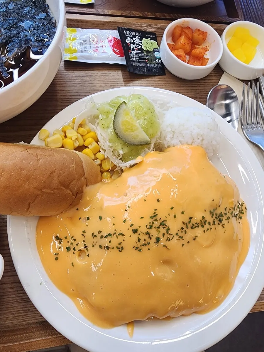 Handmade pork cutlet with a crisp coating