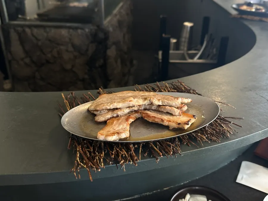 Pork belly, 180g, menu item