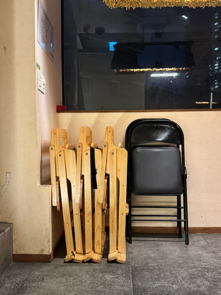 High chair available at the restaurant