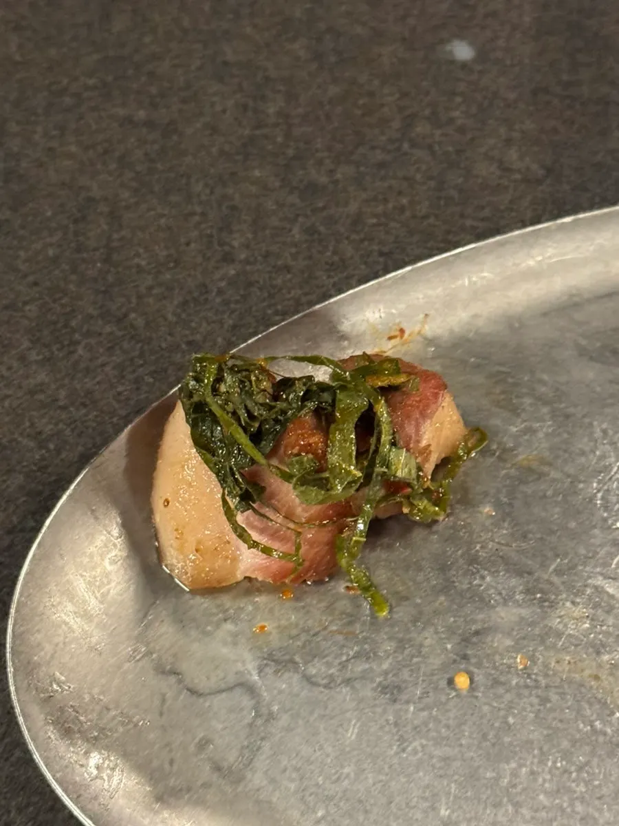 Sauces served with the meat