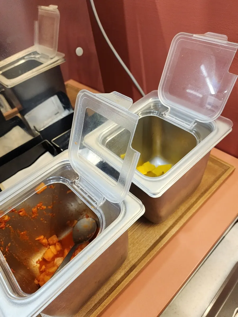 국내산 한돈 원산지 표시판
