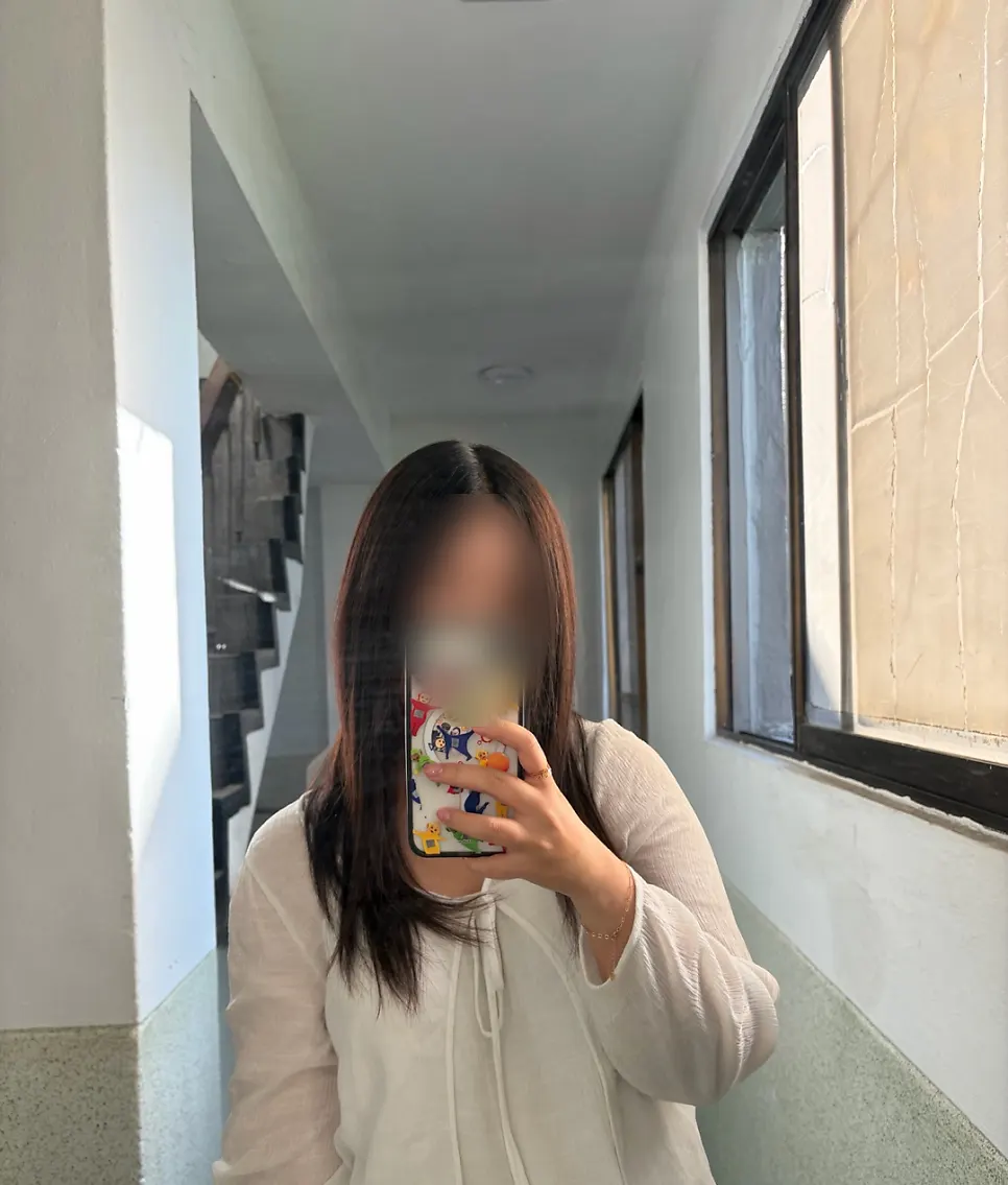 根部矫正施术完成后的头发状态