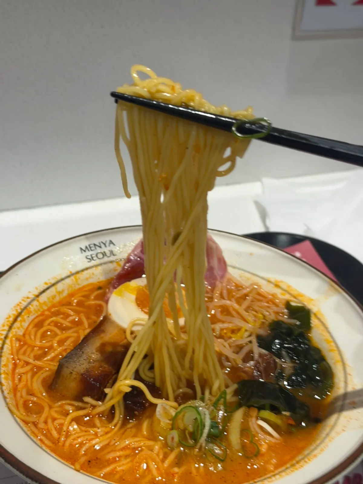 용산 아이파크몰 7층 멘야서울 라멘 한 그릇