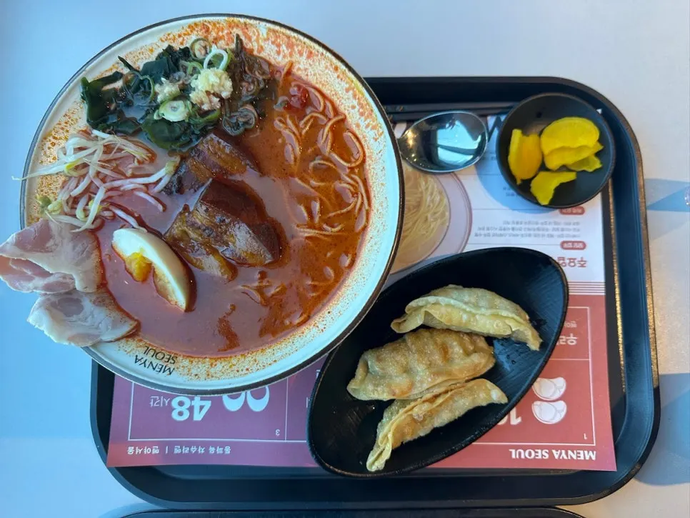 동파육 얼큰 국물 라멘 더블단품