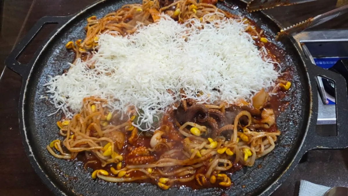 短蛸五花肉与炒饭相关照片