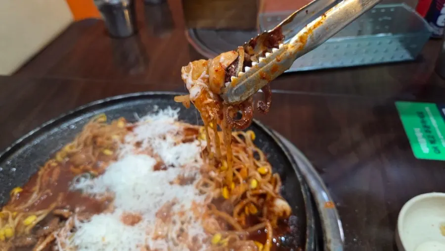 短蛸五花肉铁板料理相关照片