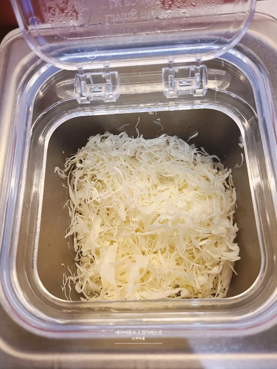 밥 무한리필이 가능한 셀프바
