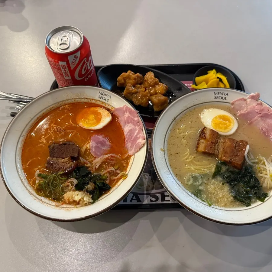 Signature ramen with dongpo pork chashu