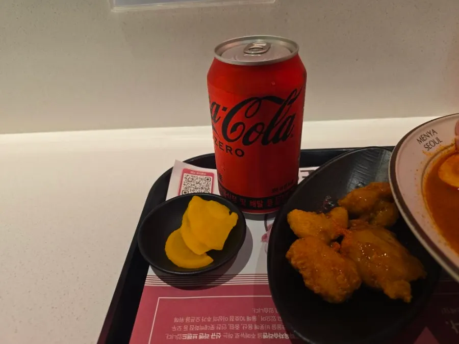 탱글한 면발과 얼큰한 국물
