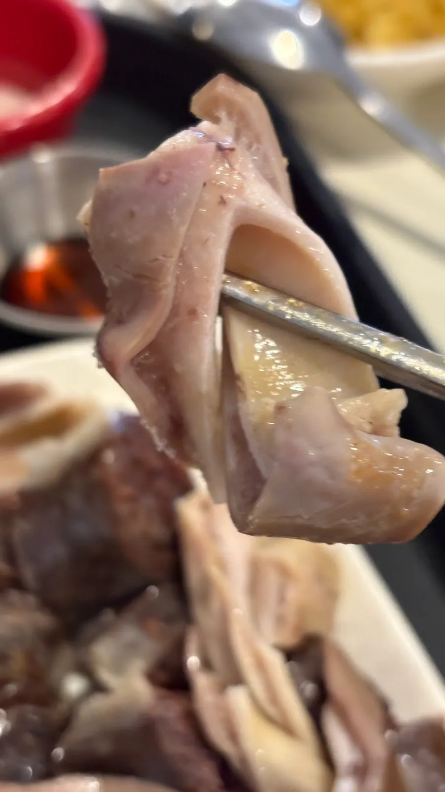 Springy sundae and offal selection