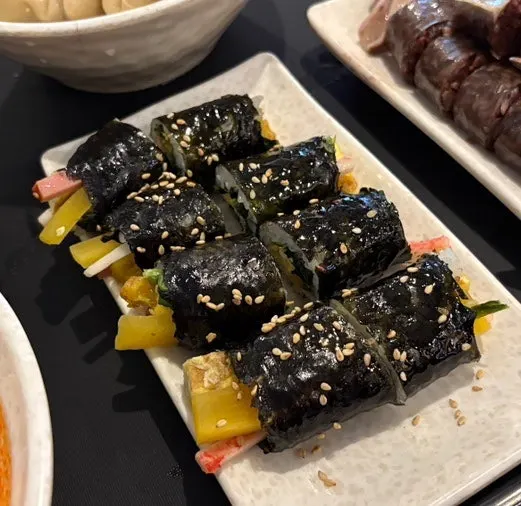 Bite-sized mini gimbap