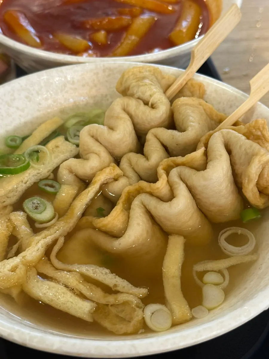 꼬불이 오뎅꼬치와 오뎅국물