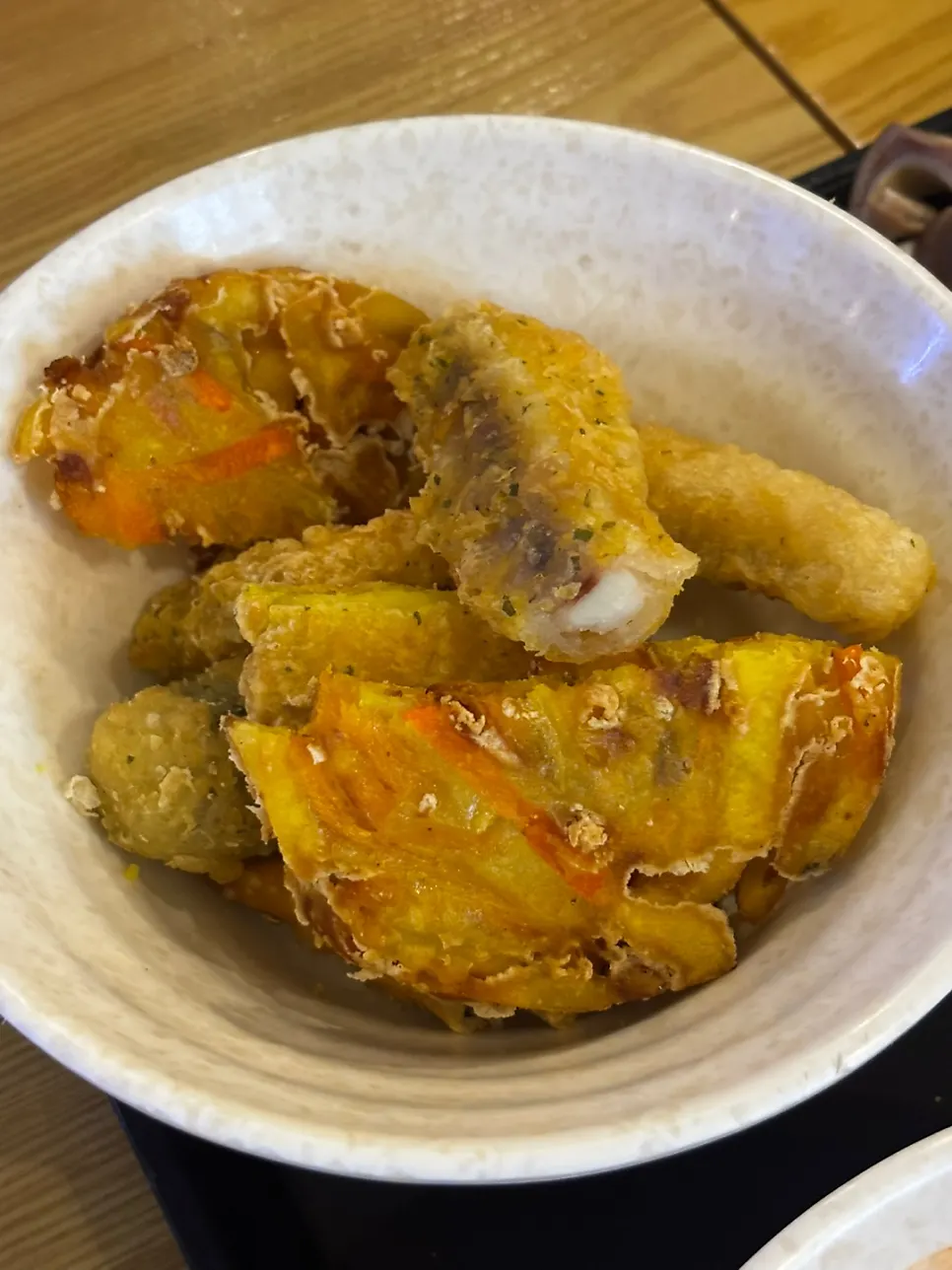 Crispy mixed fried snacks