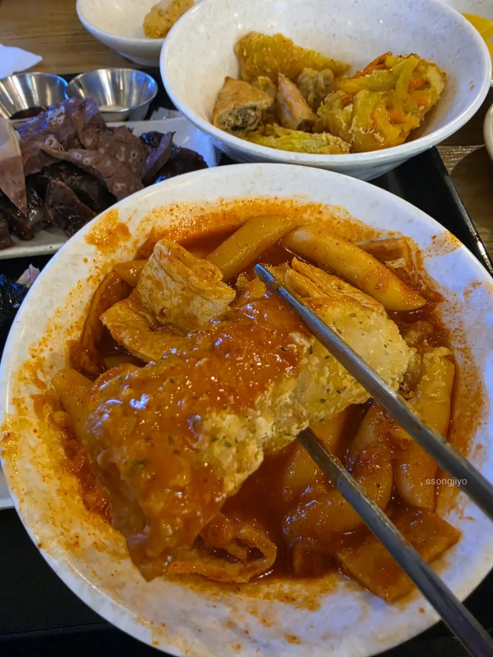 다양한 종류의 튀김