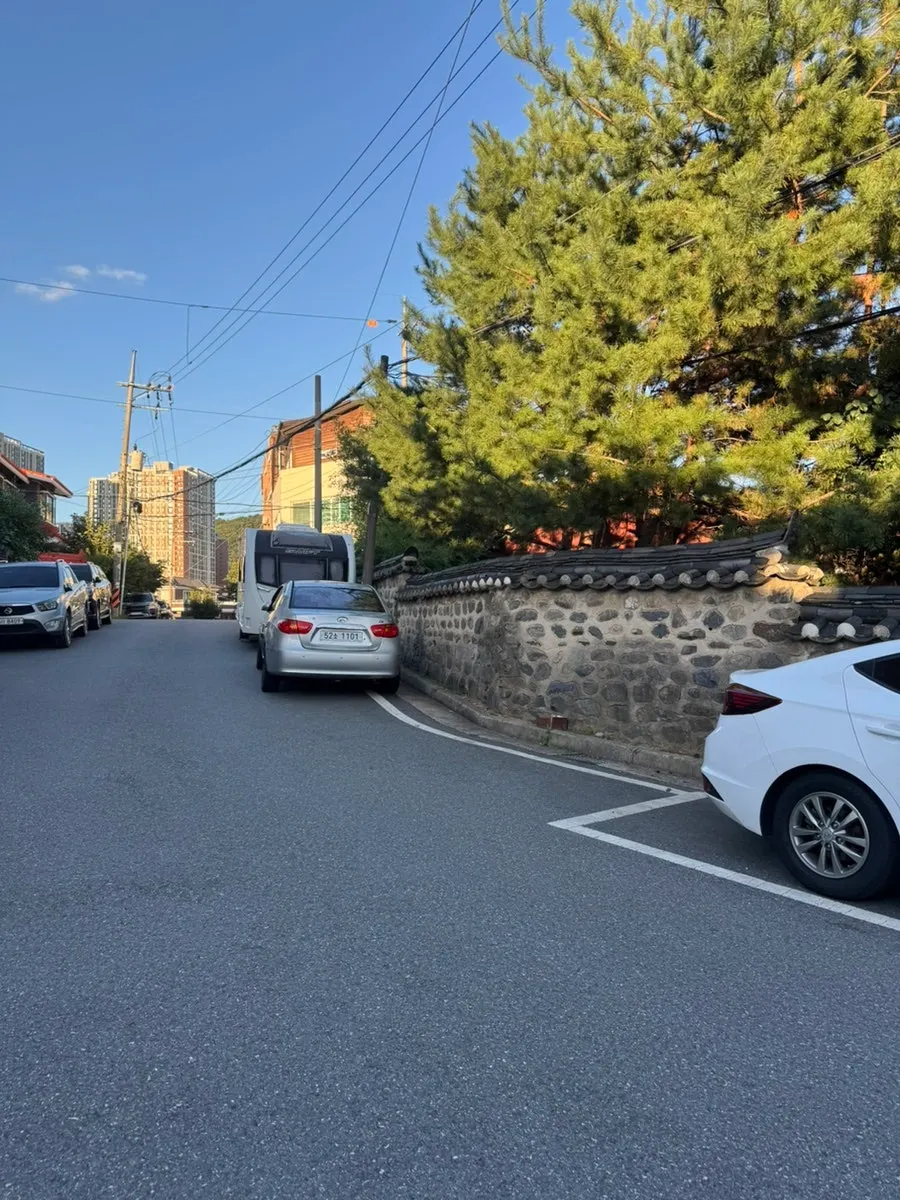 Alley parking information