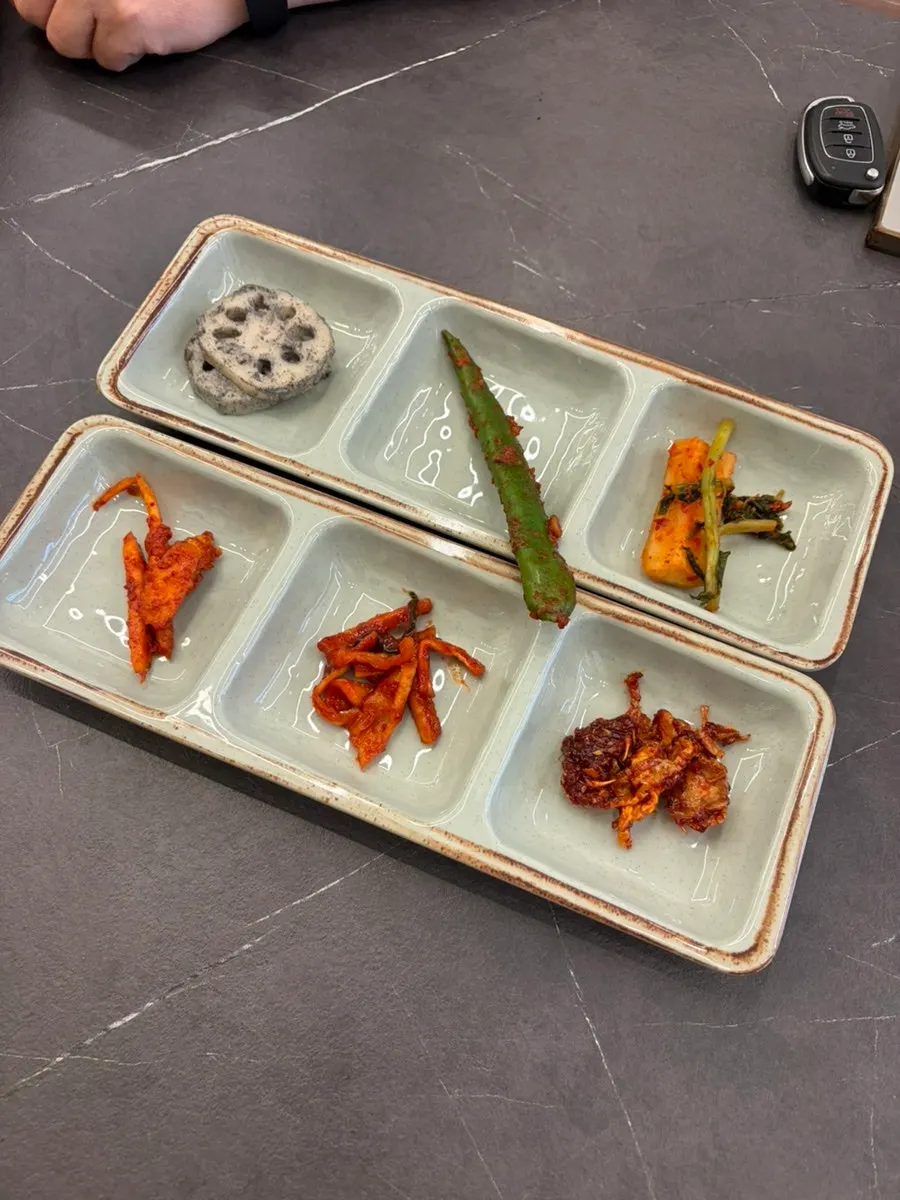 무한리필 기본 반찬 셀프바