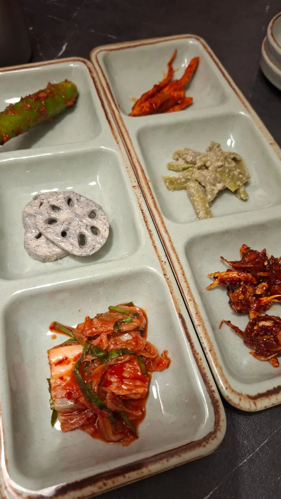 Fire-oven grilled mackerel set ordered for two