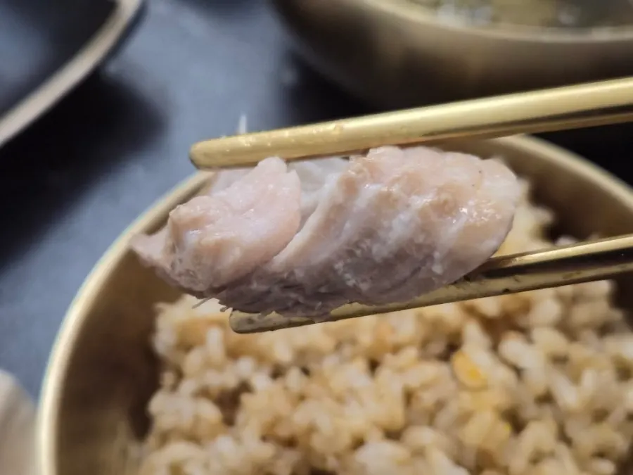 Eel and grilled atka mackerel