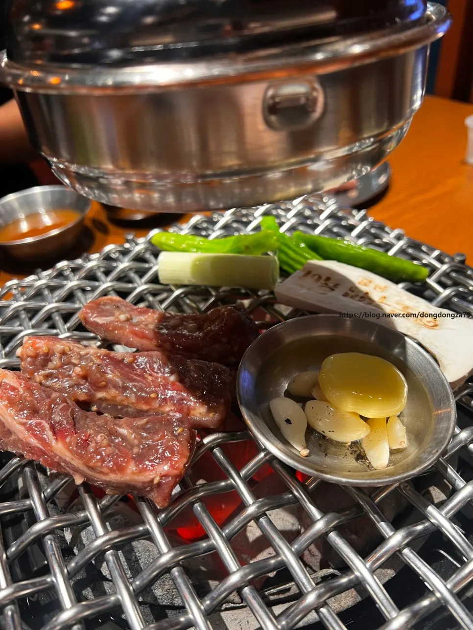 Meal spread with cheonggukjang and a bowl of rice