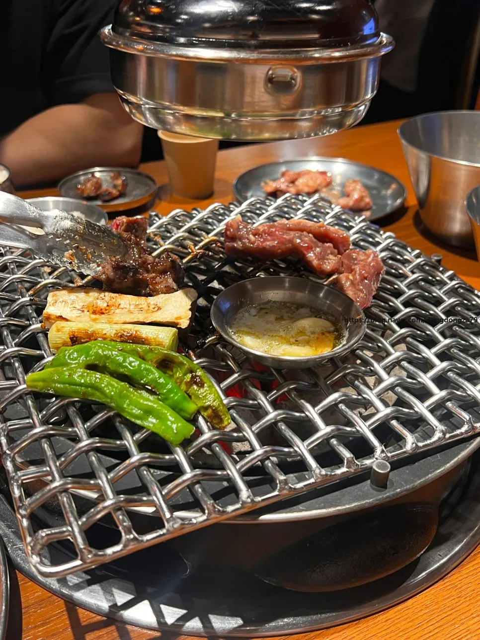 Marinated rib finger with deeply caramelized edges