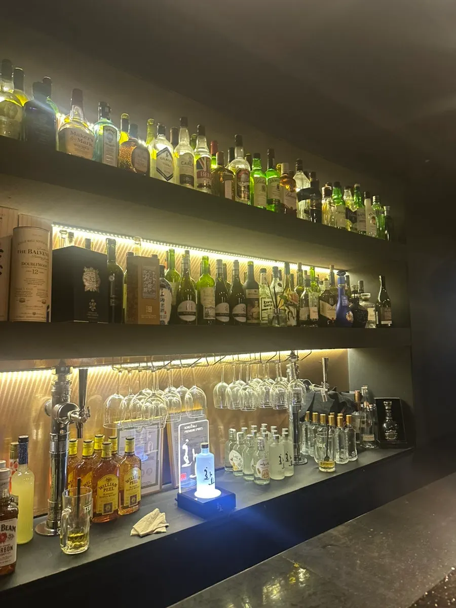 Interior of Yuklab Gangnam, different from a typical Korean BBQ restaurant