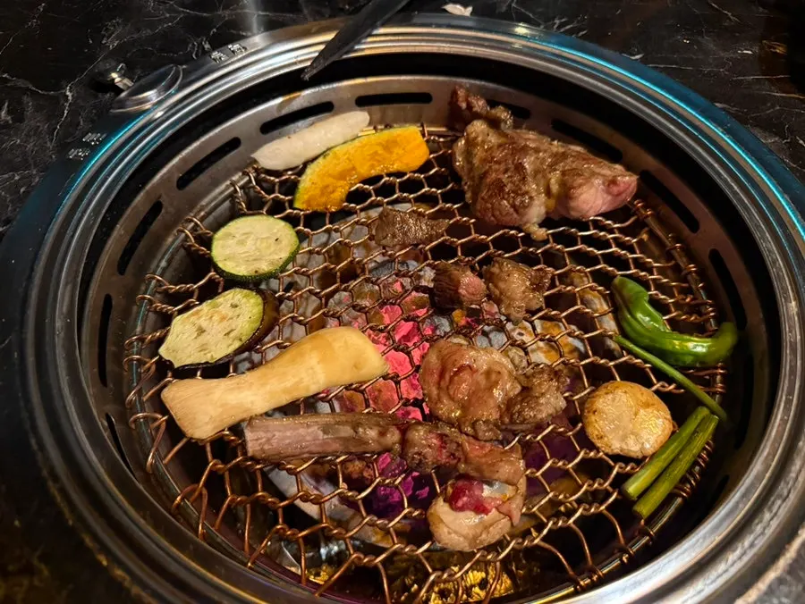 단호박과 감자, 새송이버섯 등 구이용 야채