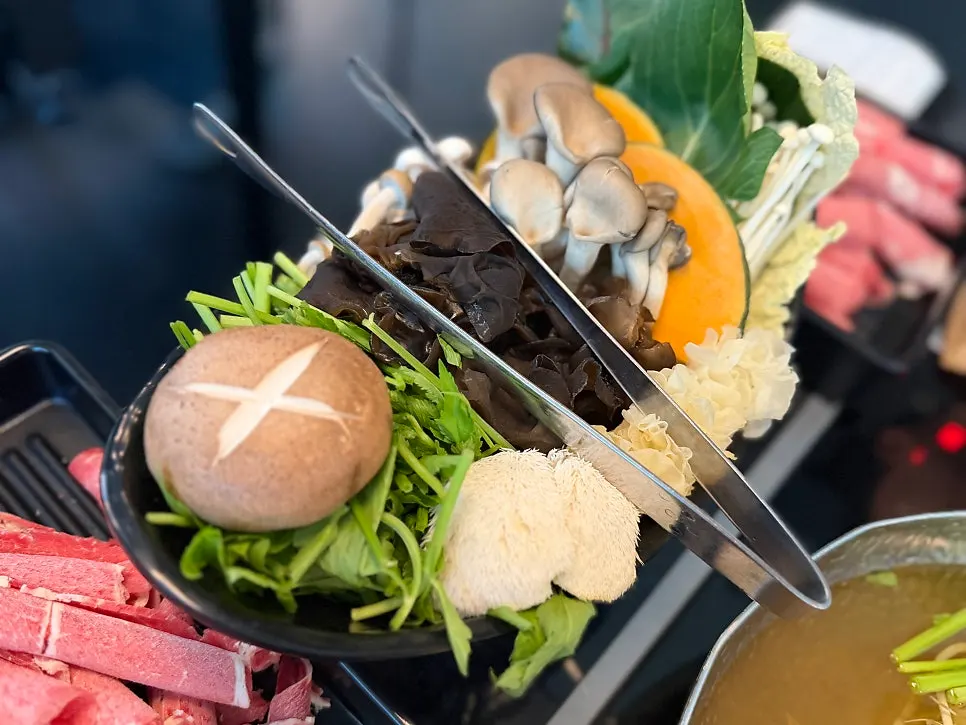 Plate of extra shabu-shabu meat