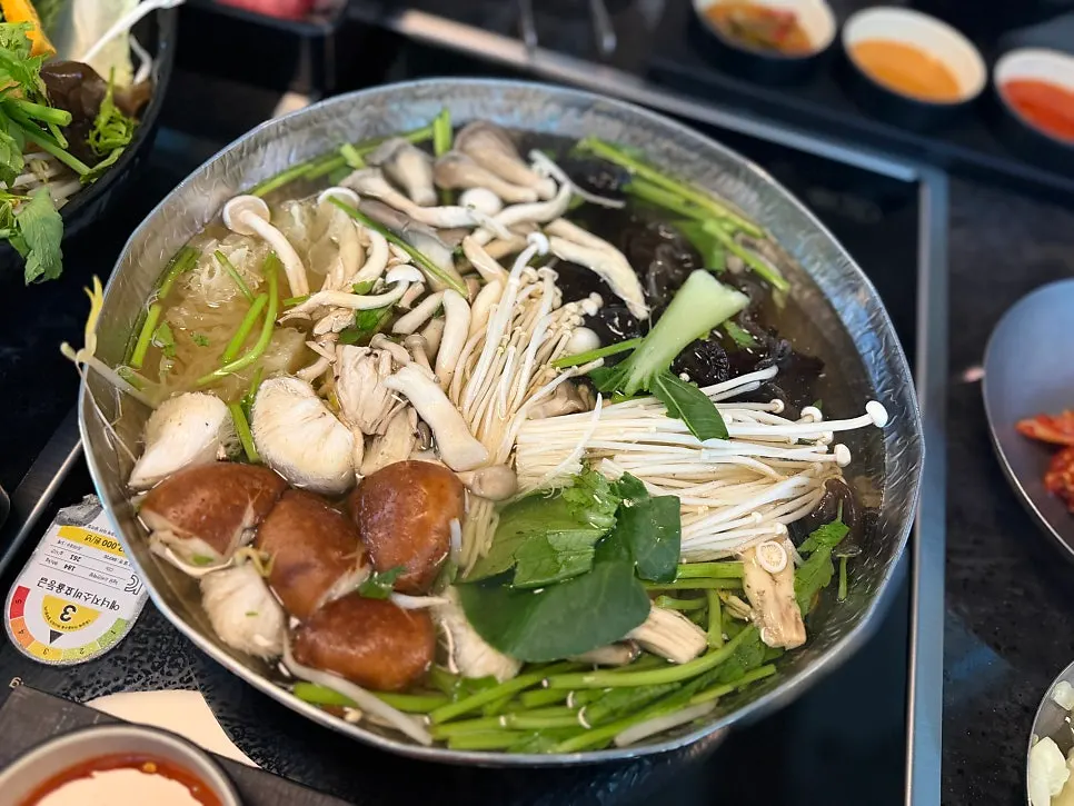 Assorted shabu-shabu vegetables