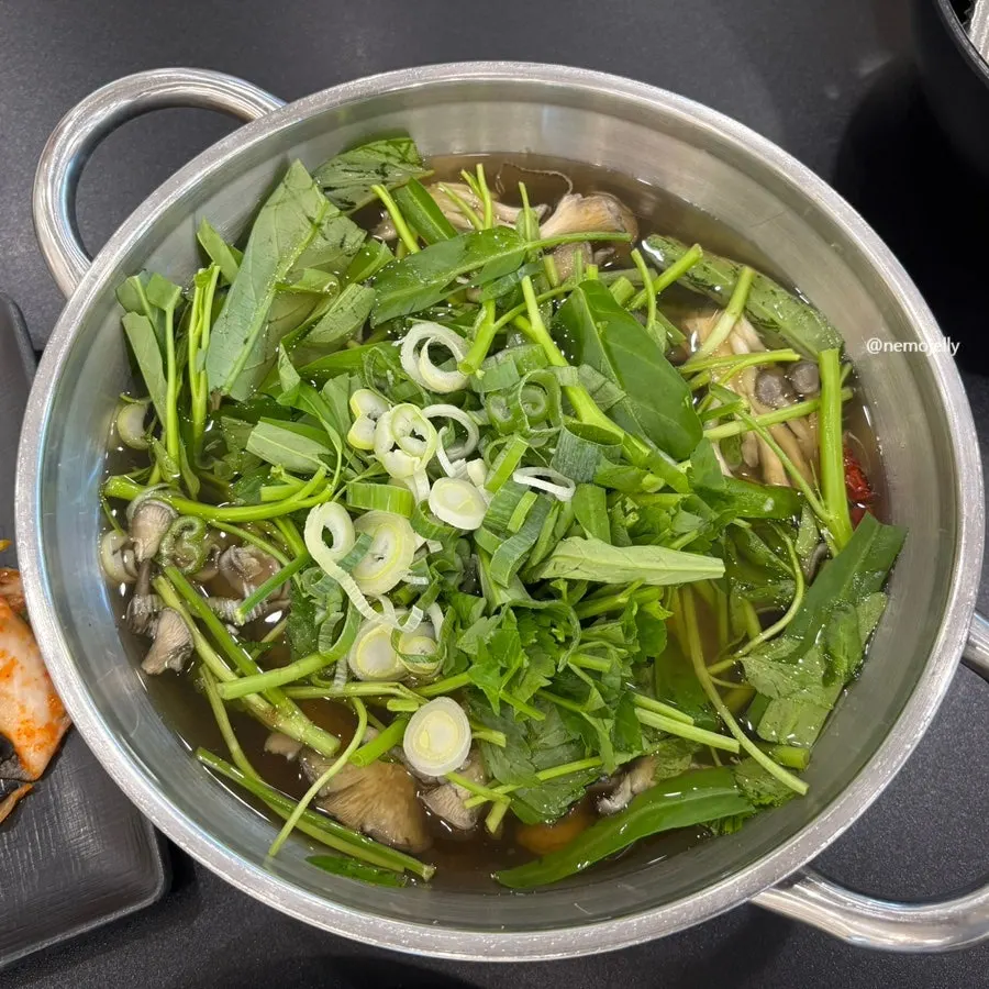 Standard shabu-kalguksu set