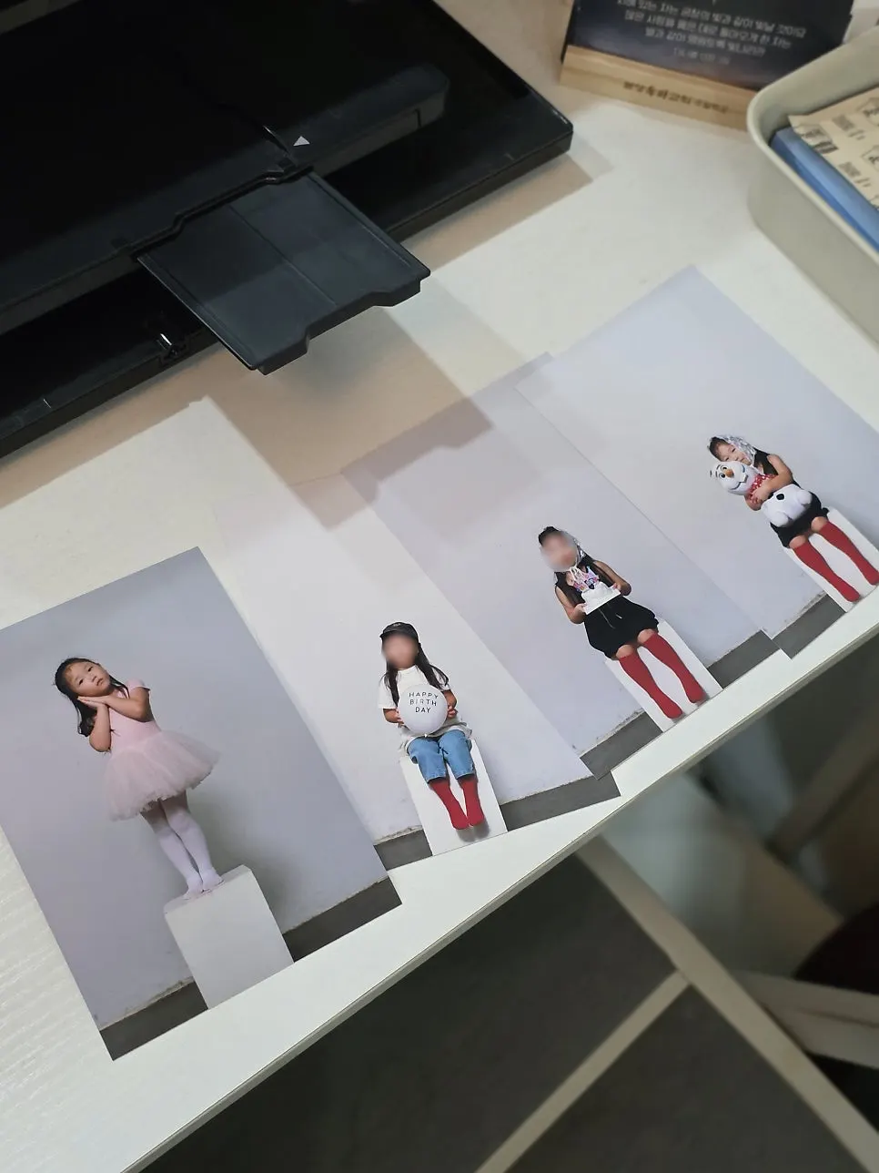 Print set selection screen