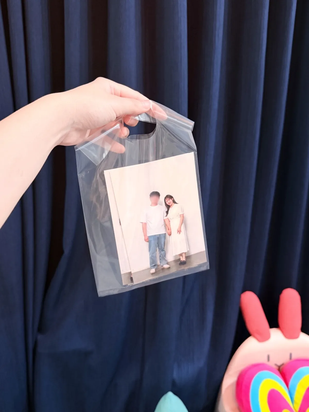 A couple's keepsake photo from their wedding rehearsal shoot