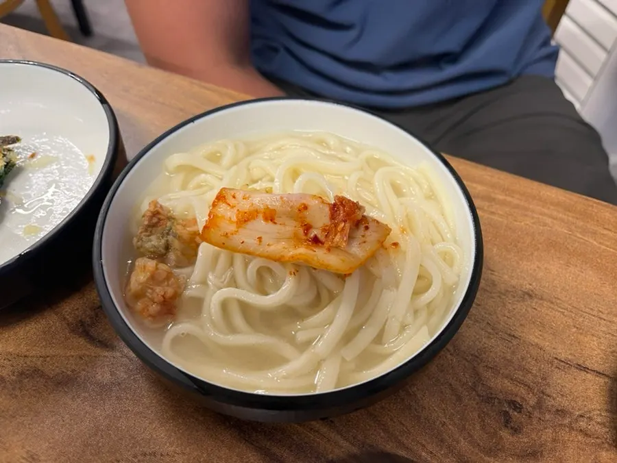 오독오독한 오만둥이 건더기