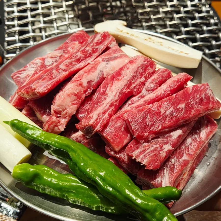 A generous heap of whole short rib