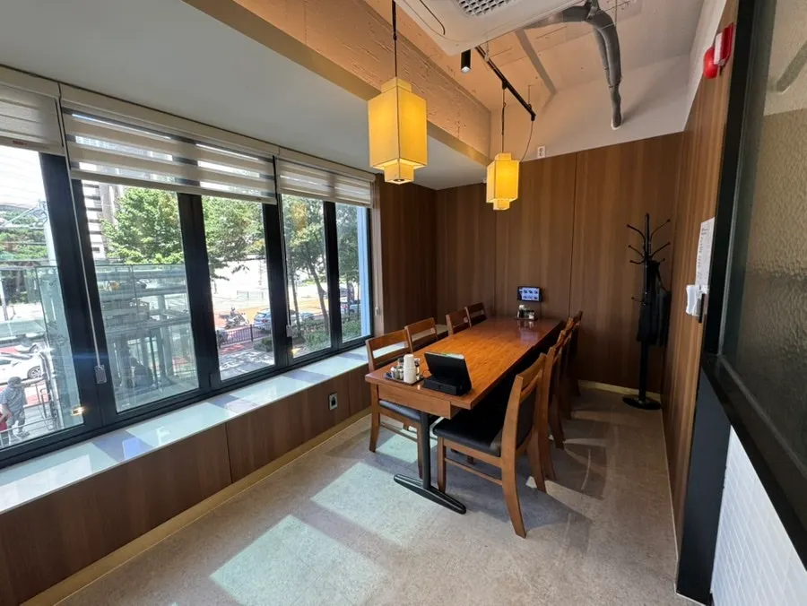 The room space at the back of Yugwanjang