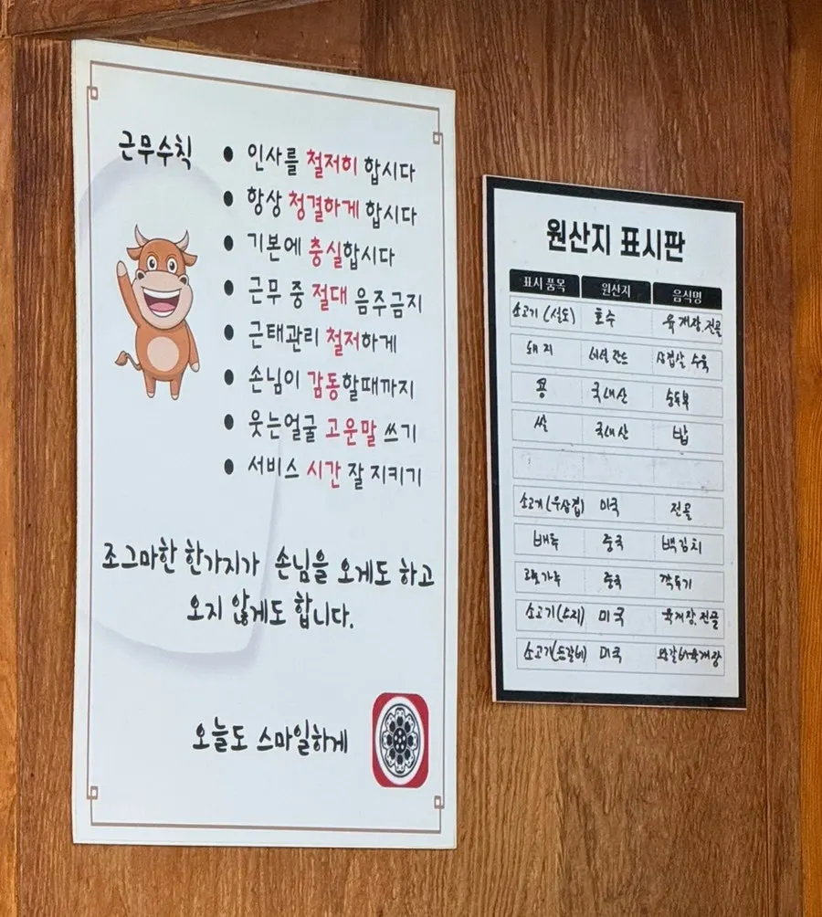 ครัวเปิดของร้าน Yukbanjang สาขาแทกู