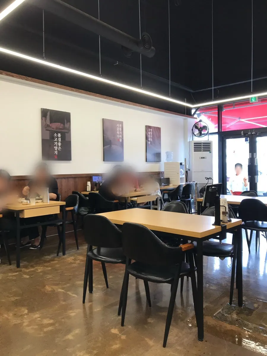 肉大將天安白石店店內樣貌
