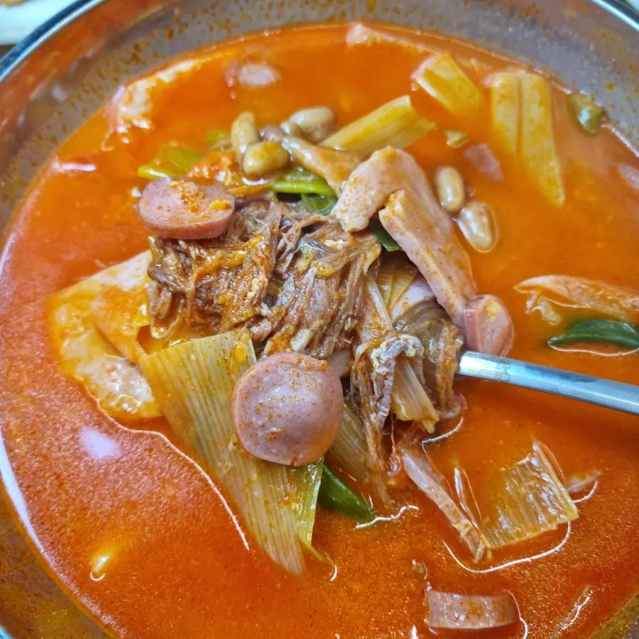 Yukgaejang with chicken breast sarie added