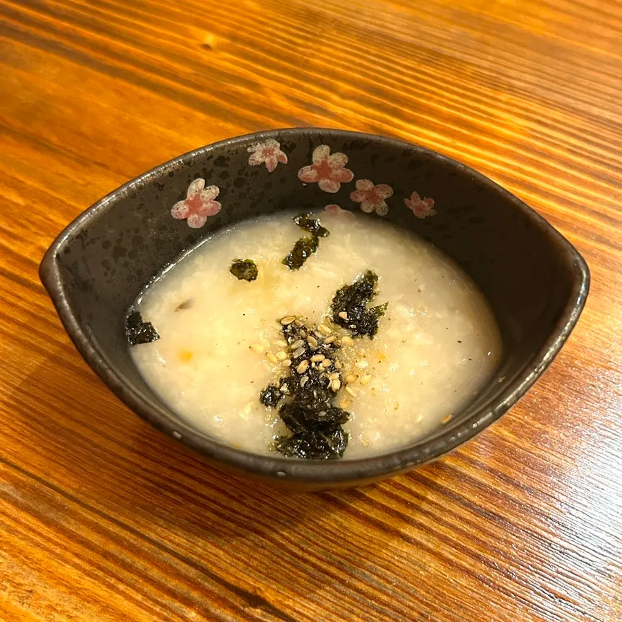 Porridge served as a basic side