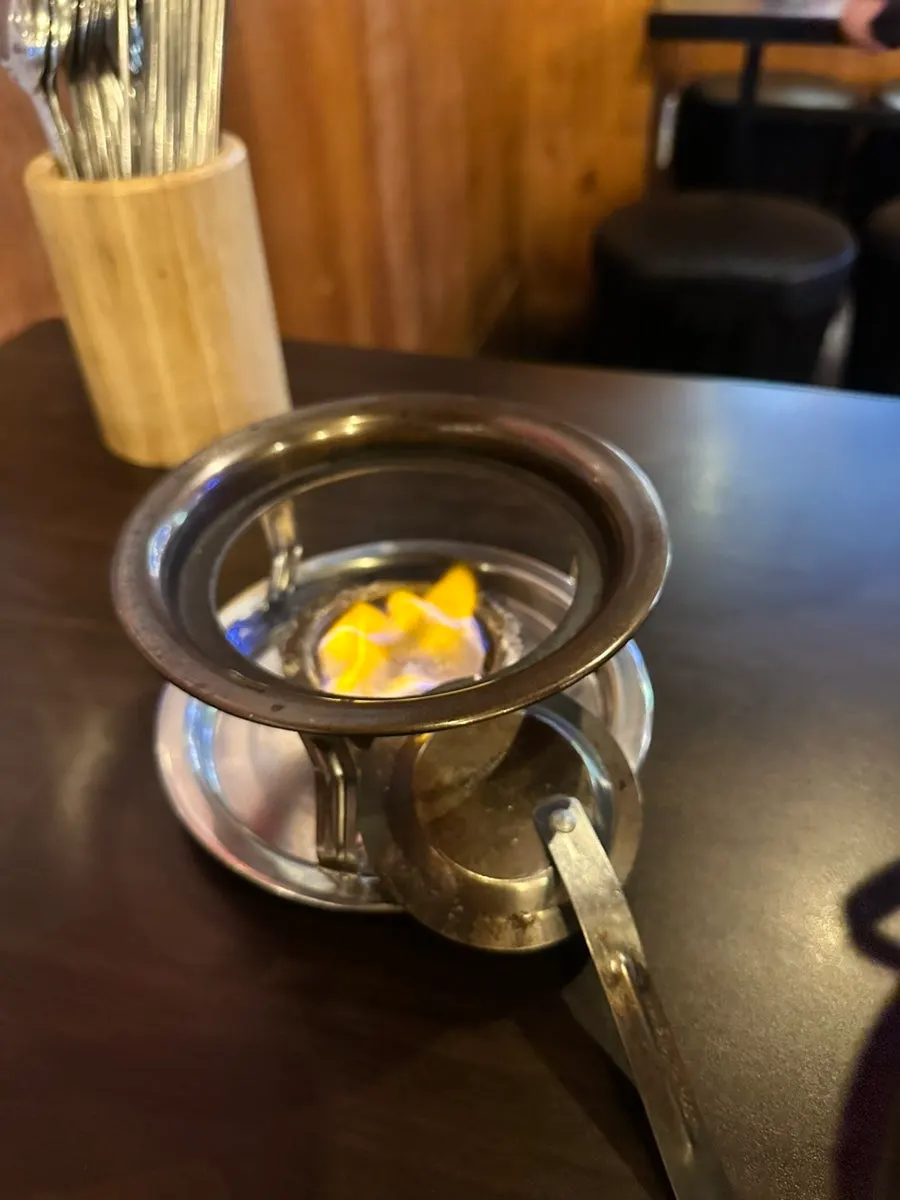 산낙한우육회와 한우육회비빔밥 주문 상차림