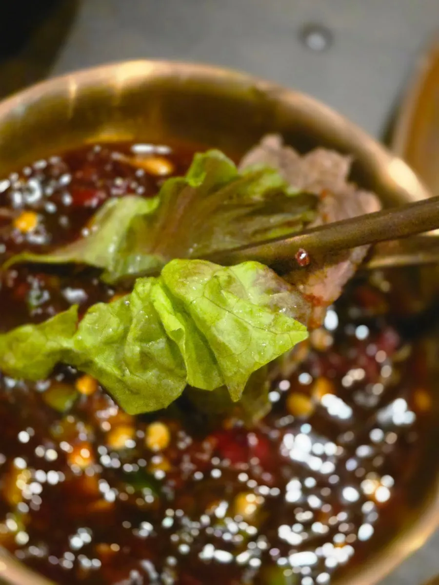 A plate of suyuk at Yukhwang