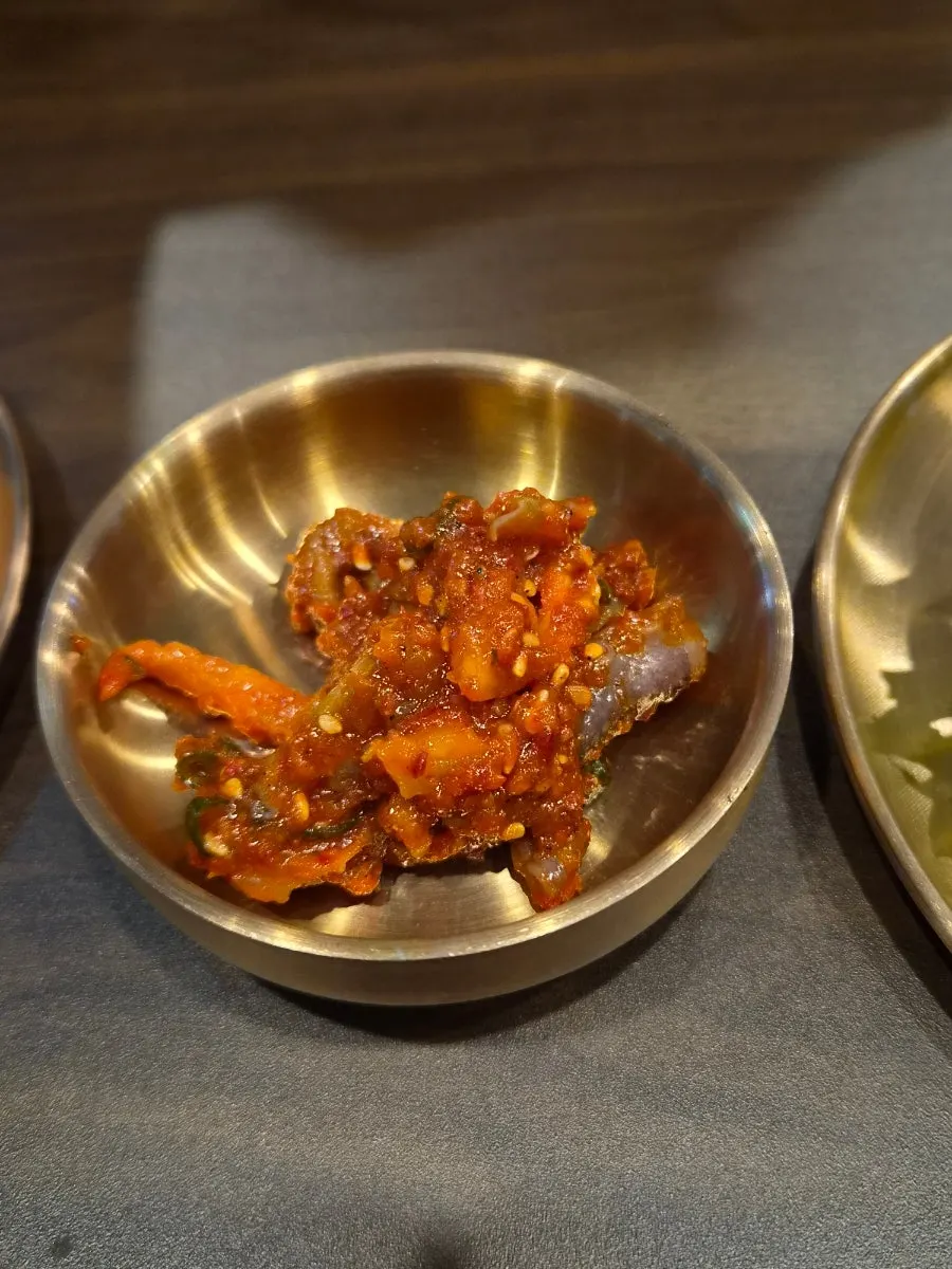감칠맛 좋은 낙지젓갈 반찬