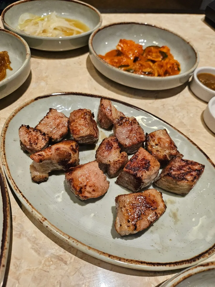 추가 주문한 갈매기살 150g