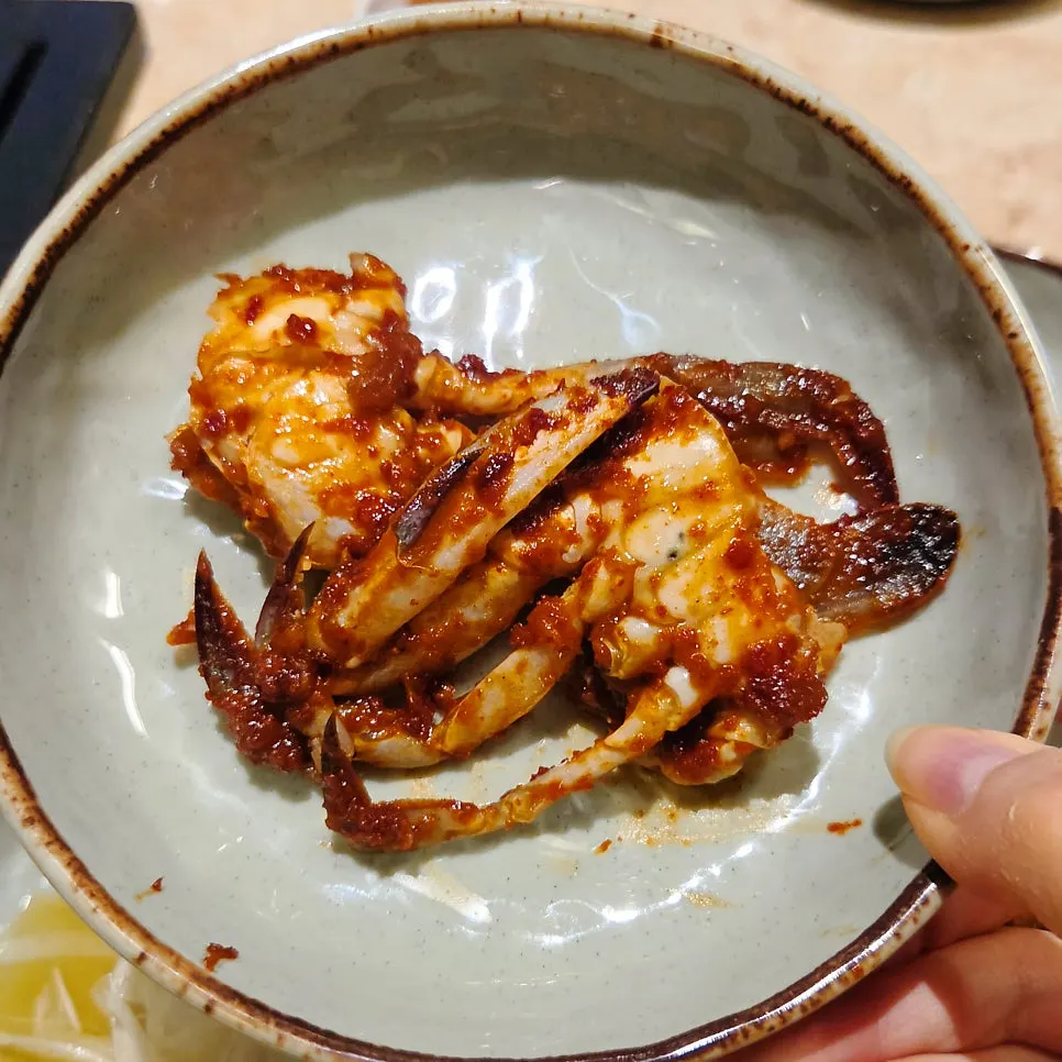 육몽 방이직영점 기본찬 양념게장