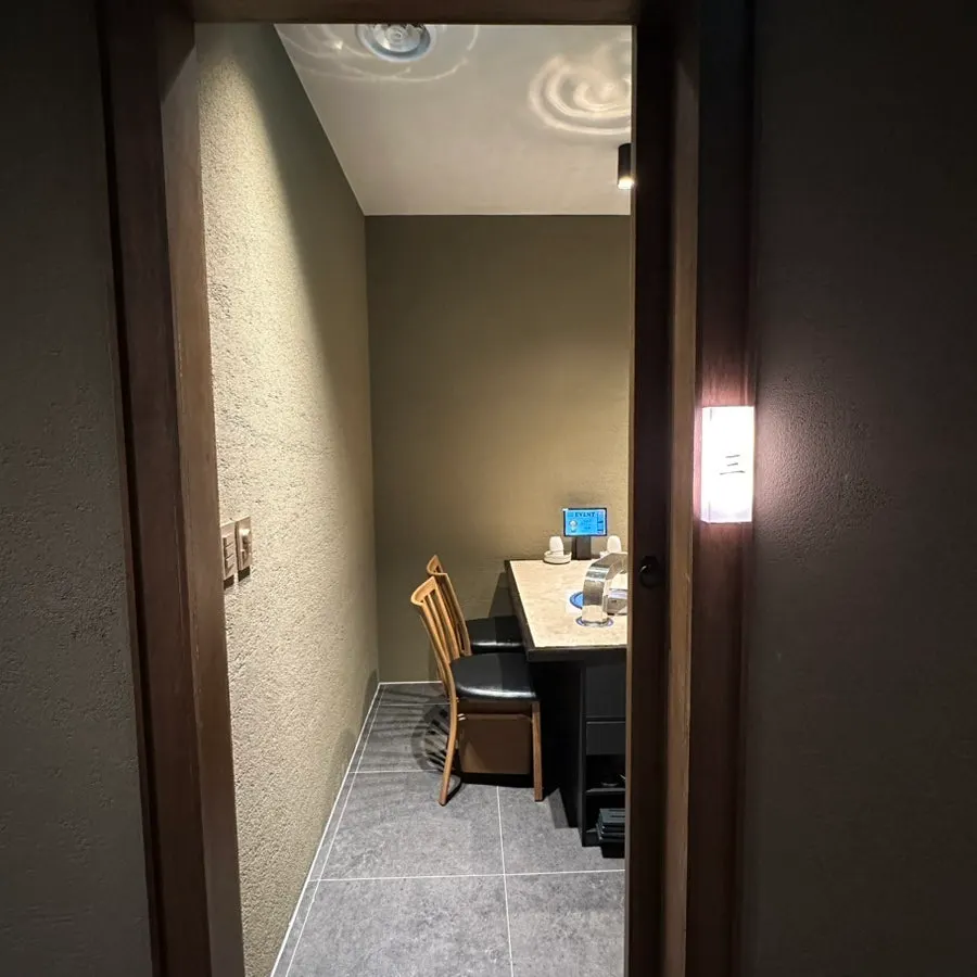 Basement room space suited for private gatherings