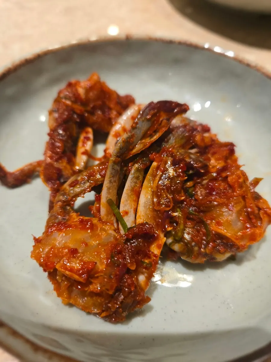 Shrek Galbi wrapped in lettuce